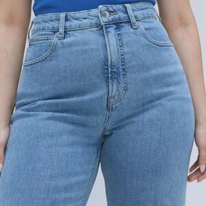 everlane the curvy way-high jean light wash